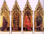 Gentile da  Fabriano Four Saints of the Quaratesi Polyptych Sweden oil painting reproduction